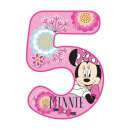 Minnie Mouse Number 5 Edible Icing Image